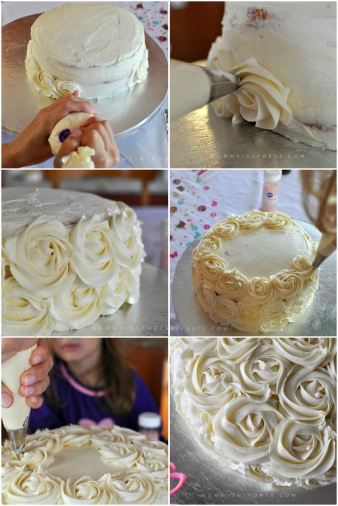 Diy Rosette Cake