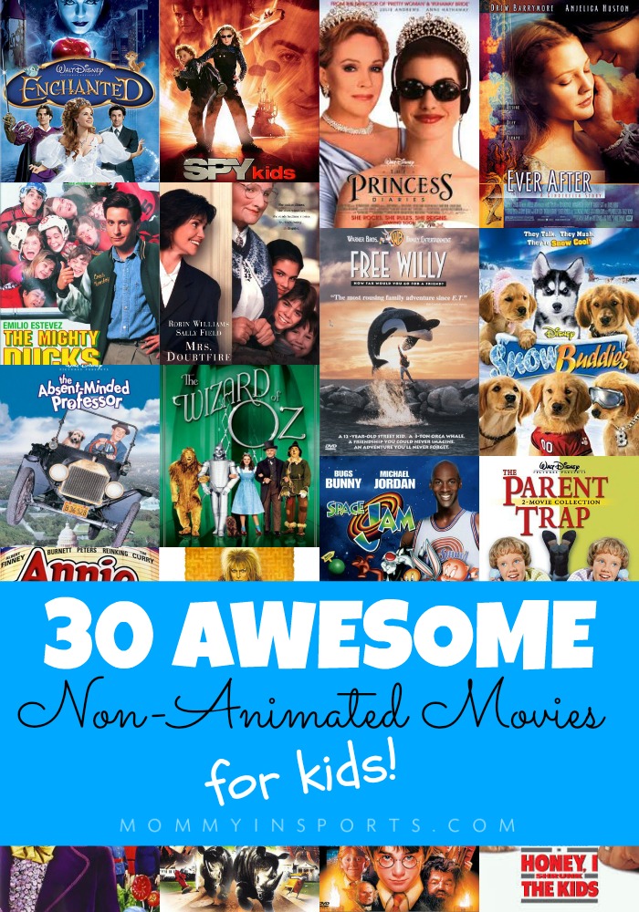 30 Awesome Non Animated Movies For Kids