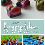 Looking for a way to upcycle those broken crayons? Save this project for a rainy day and turn those crayons into DIY Party Favors!